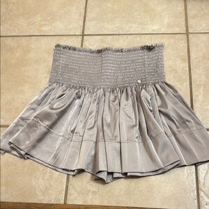 NATURAL LIFE Elegant Silver Daisy Chain Skirt